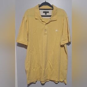 XL Banana Republic Light Yellow Polo Shirt